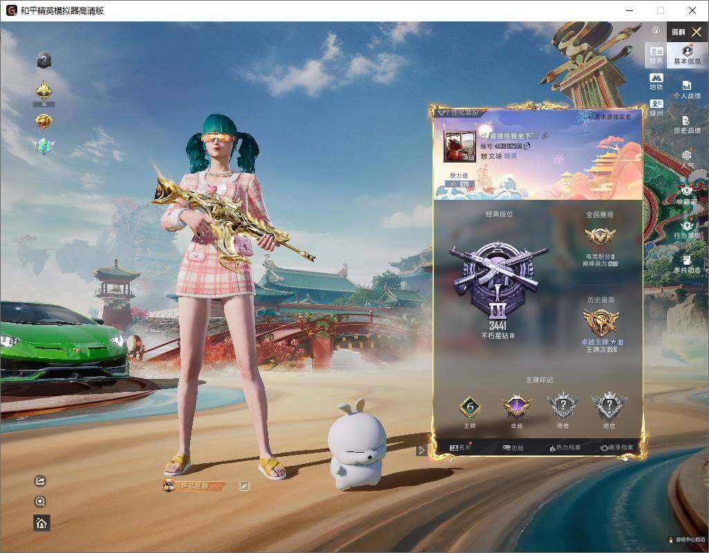 HPLX4165892和平精英账号详情图4 HPLX4165892和平精英账号详情图4