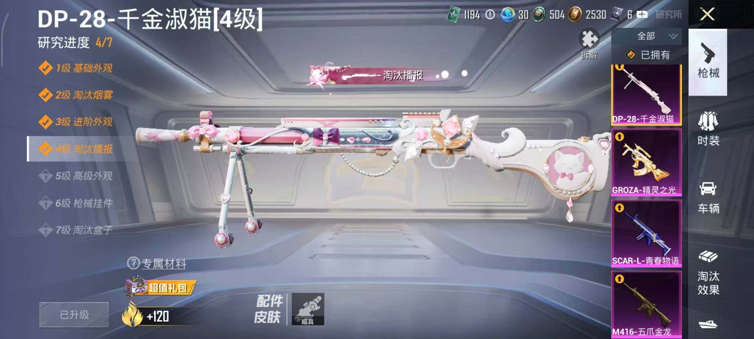 HPLE4164566和平精英账号详情图17