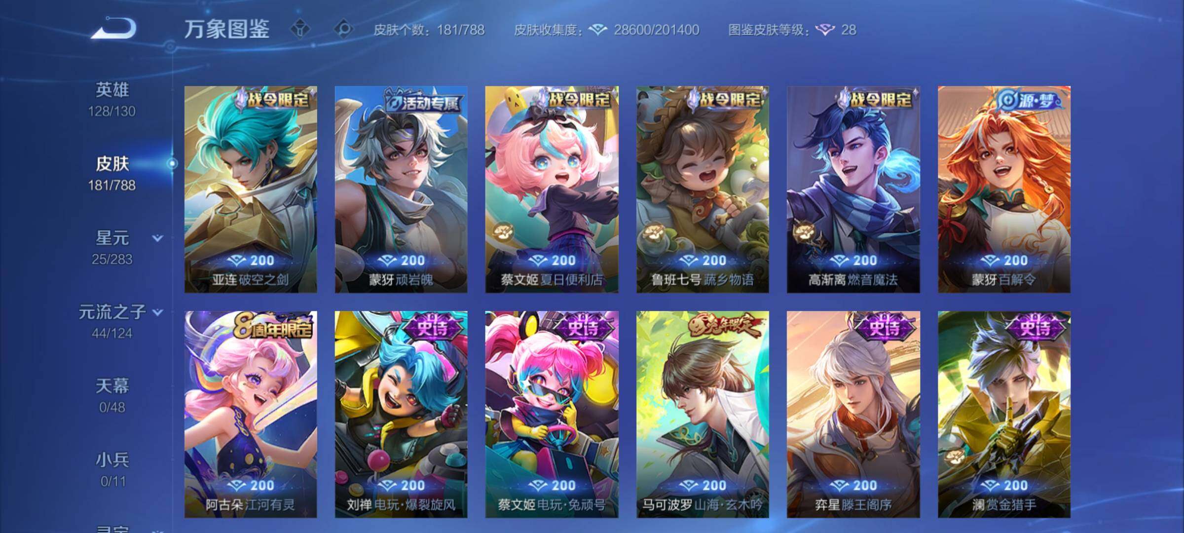 WZCMY4292801王者荣耀账号详情图8