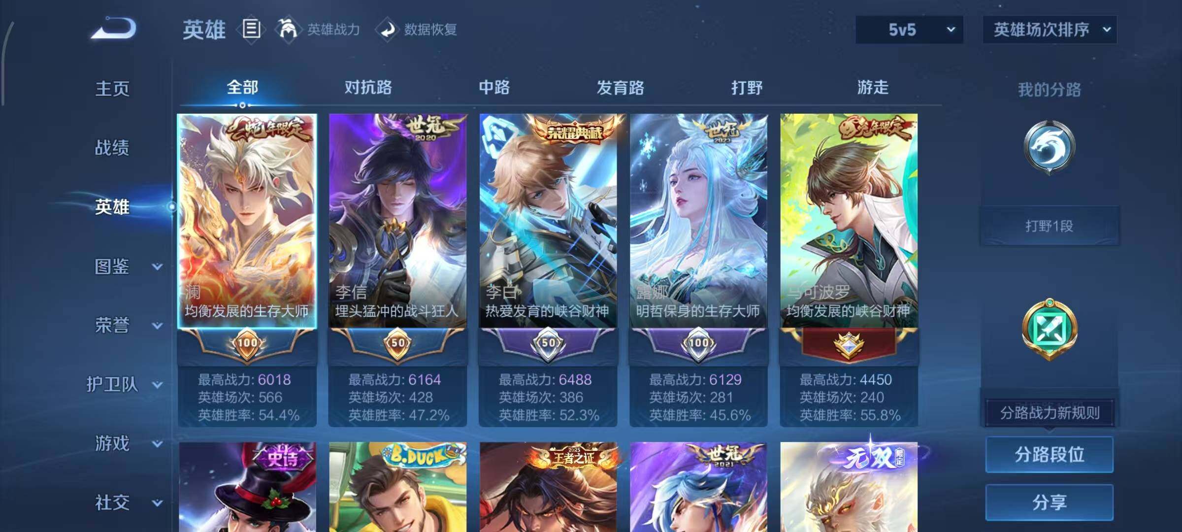 WZQM4291810王者荣耀账号详情图4