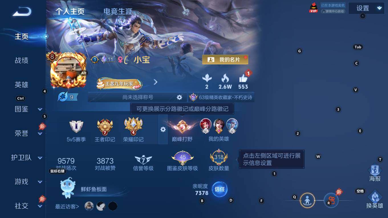 WZQM4298387王者荣耀账号详情图9