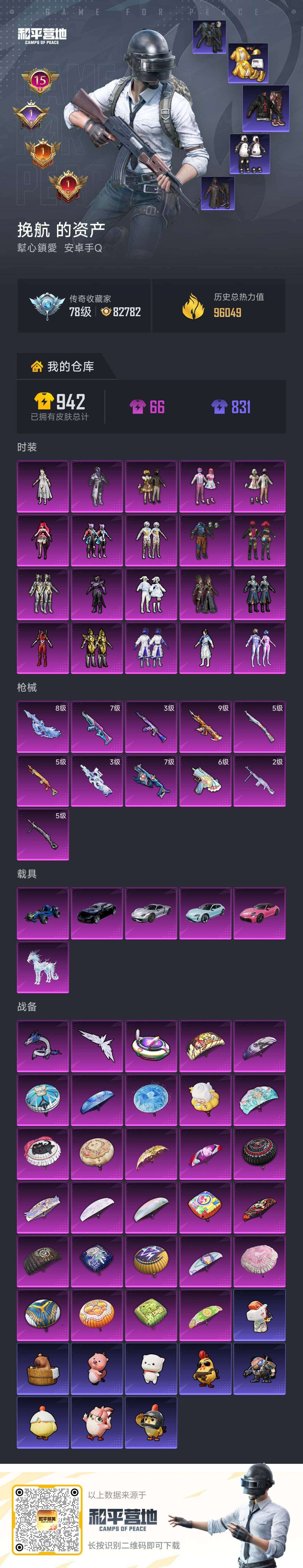 HPQM4164812和平精英账号详情图8