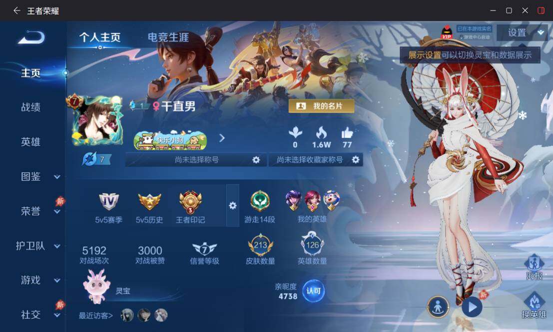 WZQM4290438王者荣耀账号详情图3