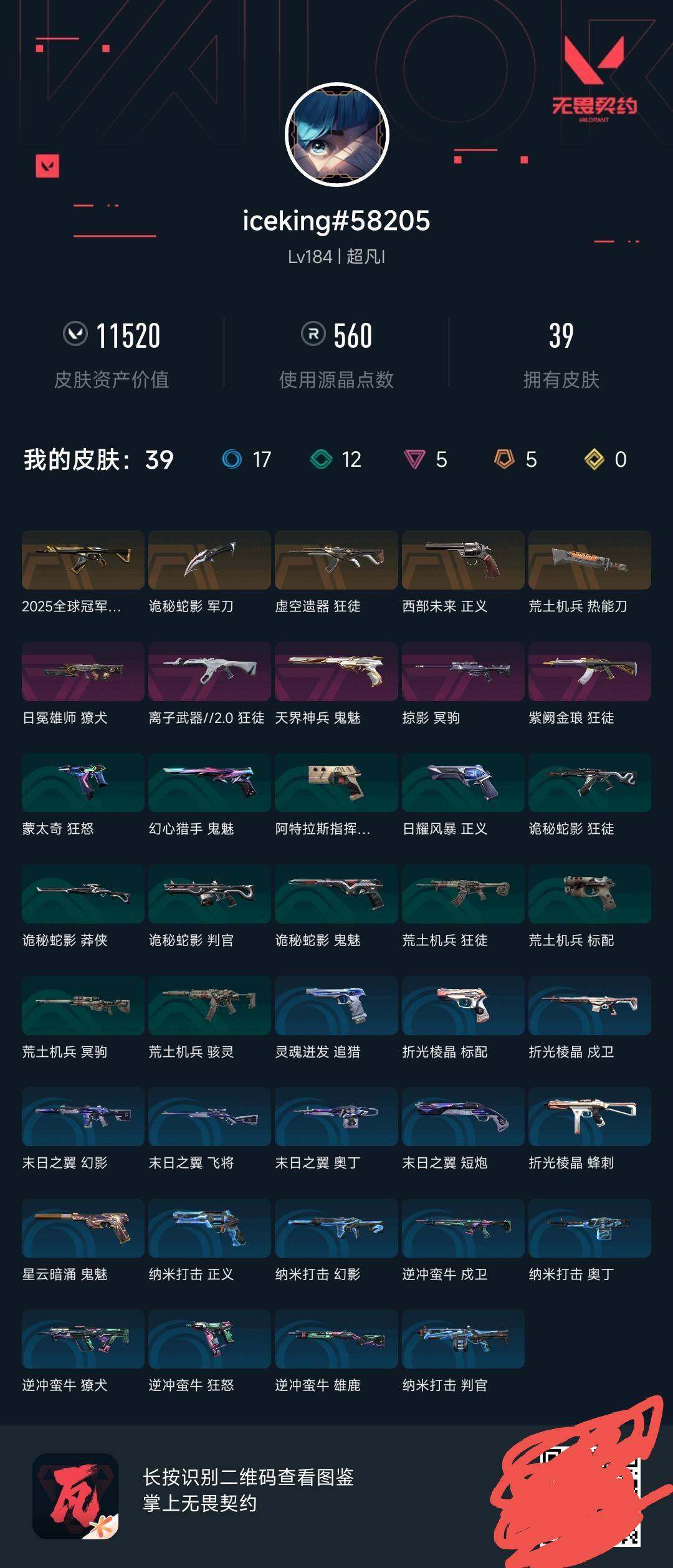 WWQEY429496无畏契约账号详情图5