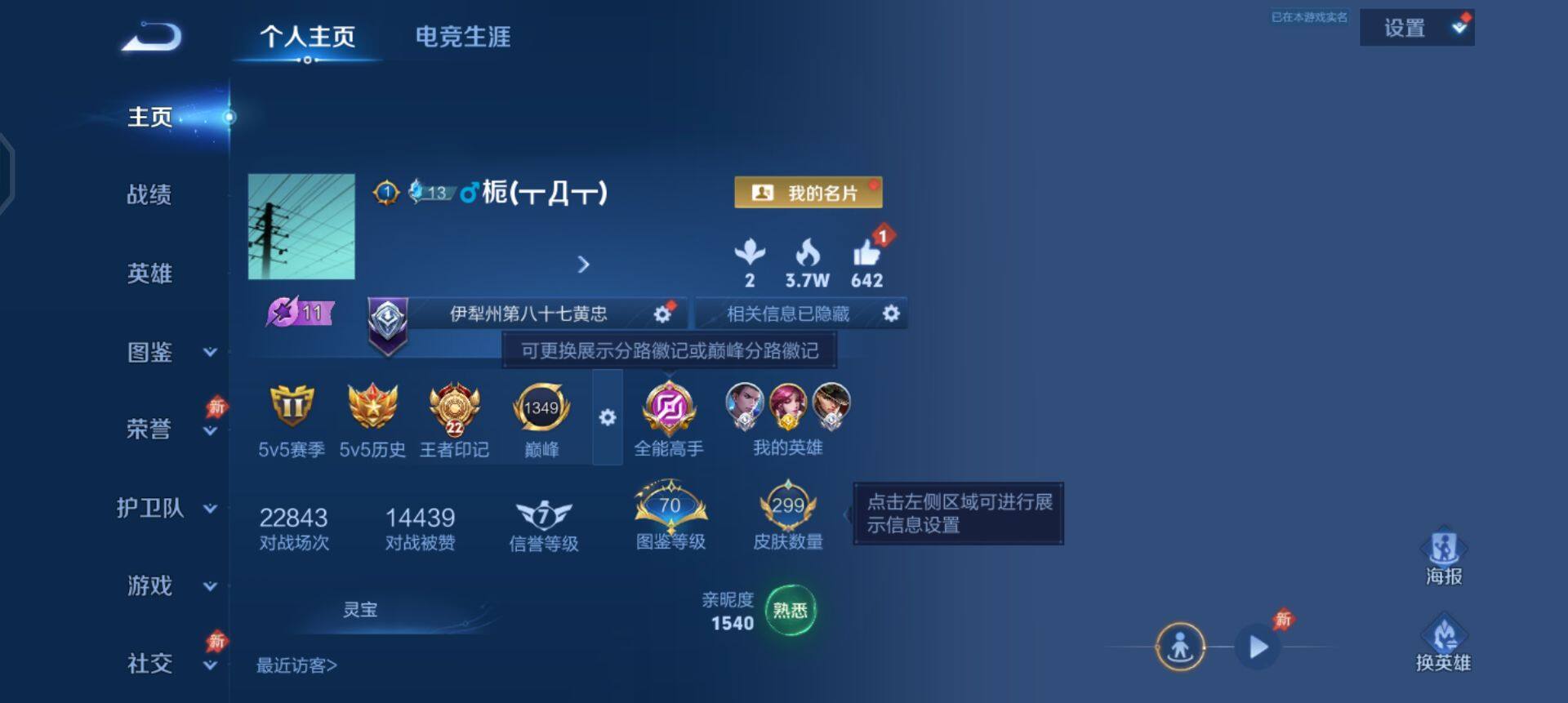 WZQM4295379王者荣耀账号详情图3