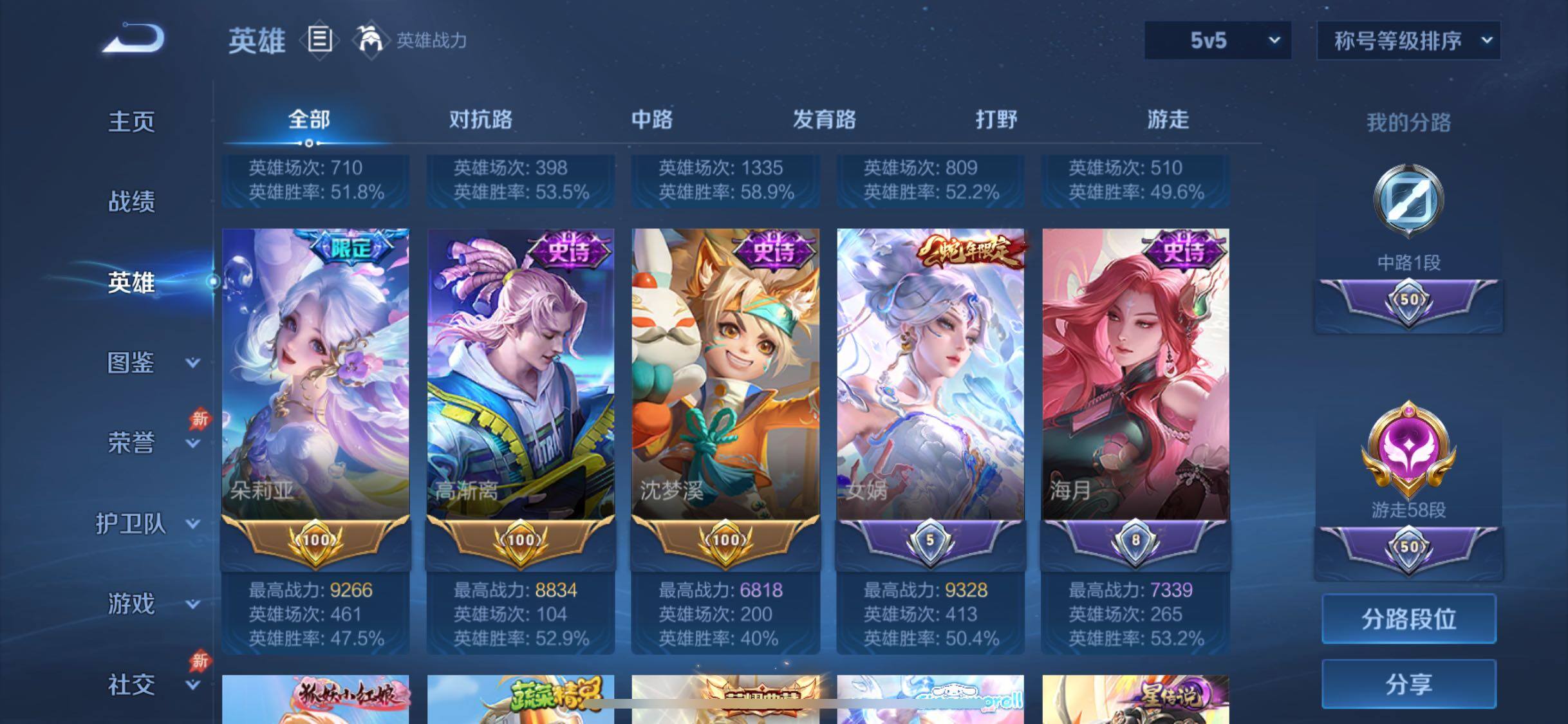 WZLX4293653王者荣耀账号详情图5