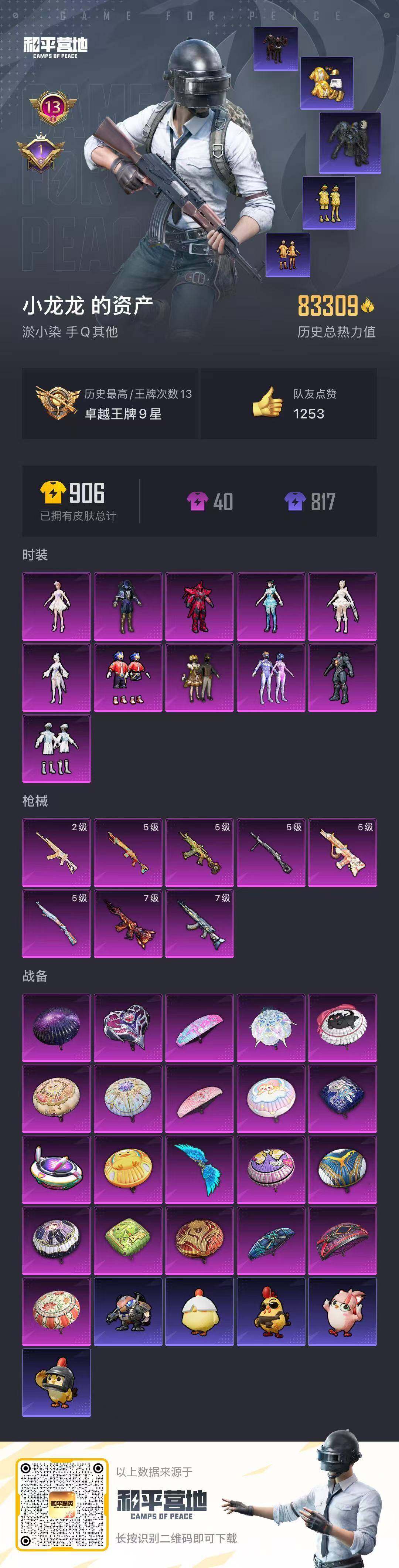 HPQM4165010和平精英账号详情图14