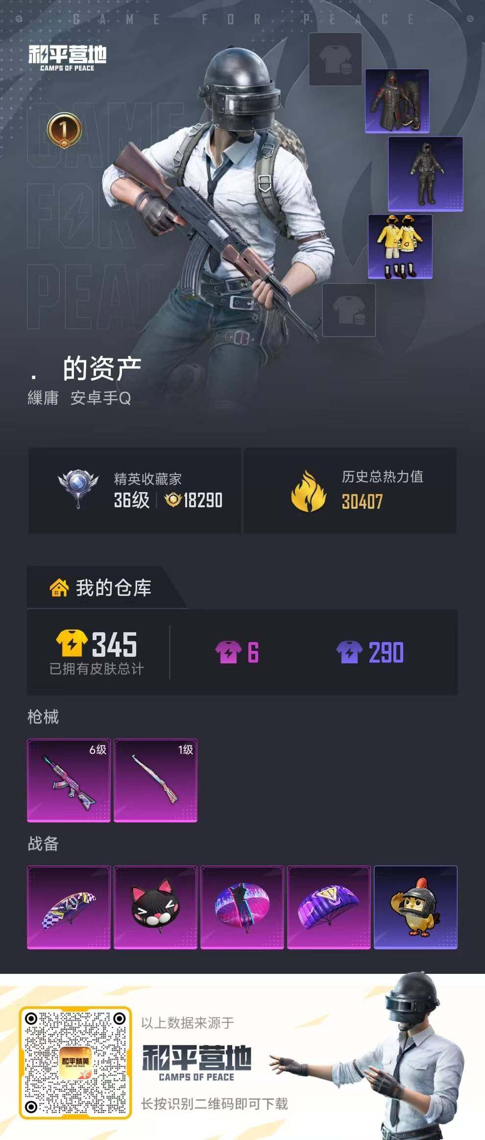 HPEY4165831和平精英账号详情图4