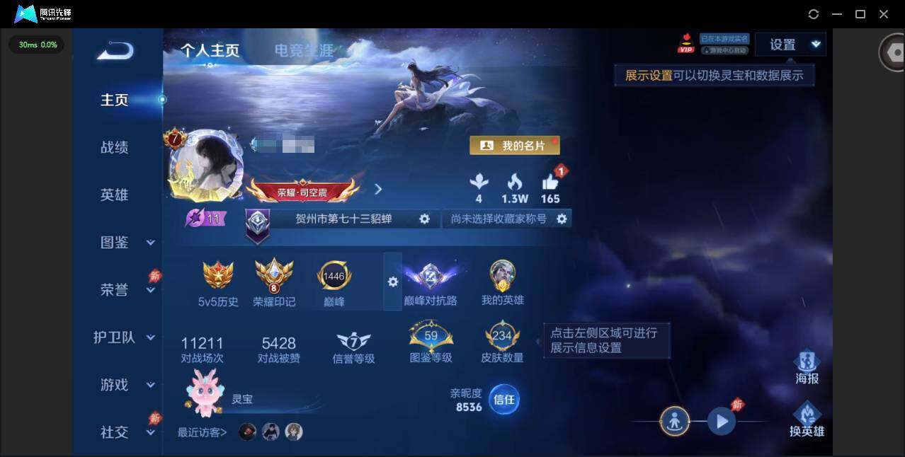 WZQM4294205王者荣耀账号详情图3