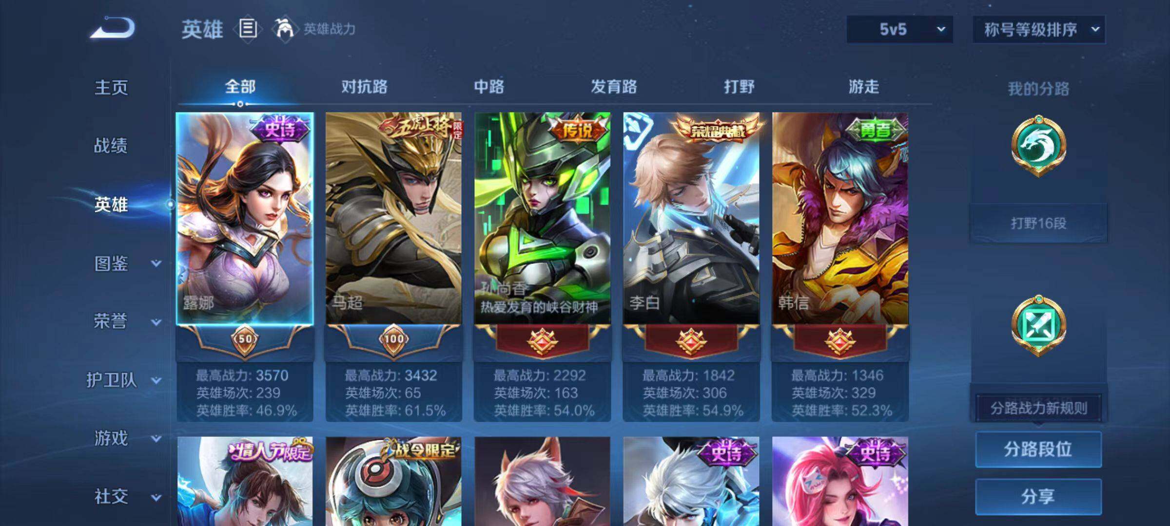 WZLX4291126王者荣耀账号详情图13