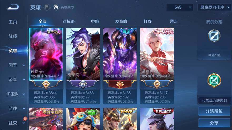 WZLX4292584王者荣耀账号详情图11