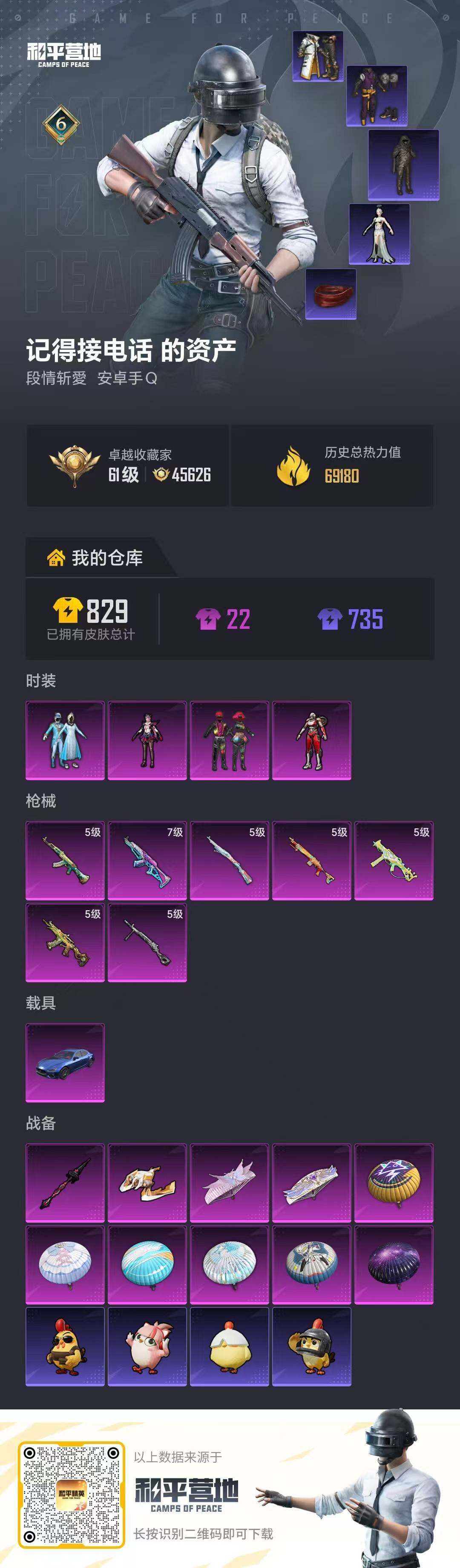 HPQM4165814和平精英账号详情图16