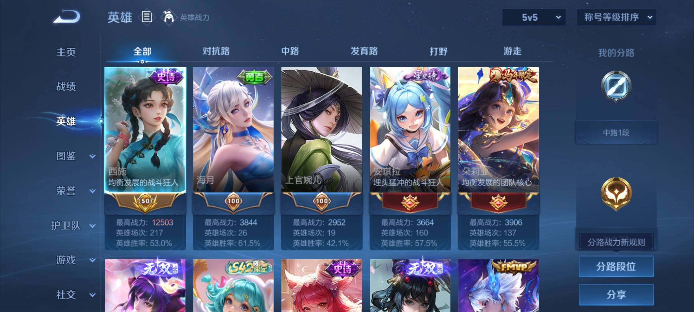 WZCMY4296334王者荣耀账号详情图4