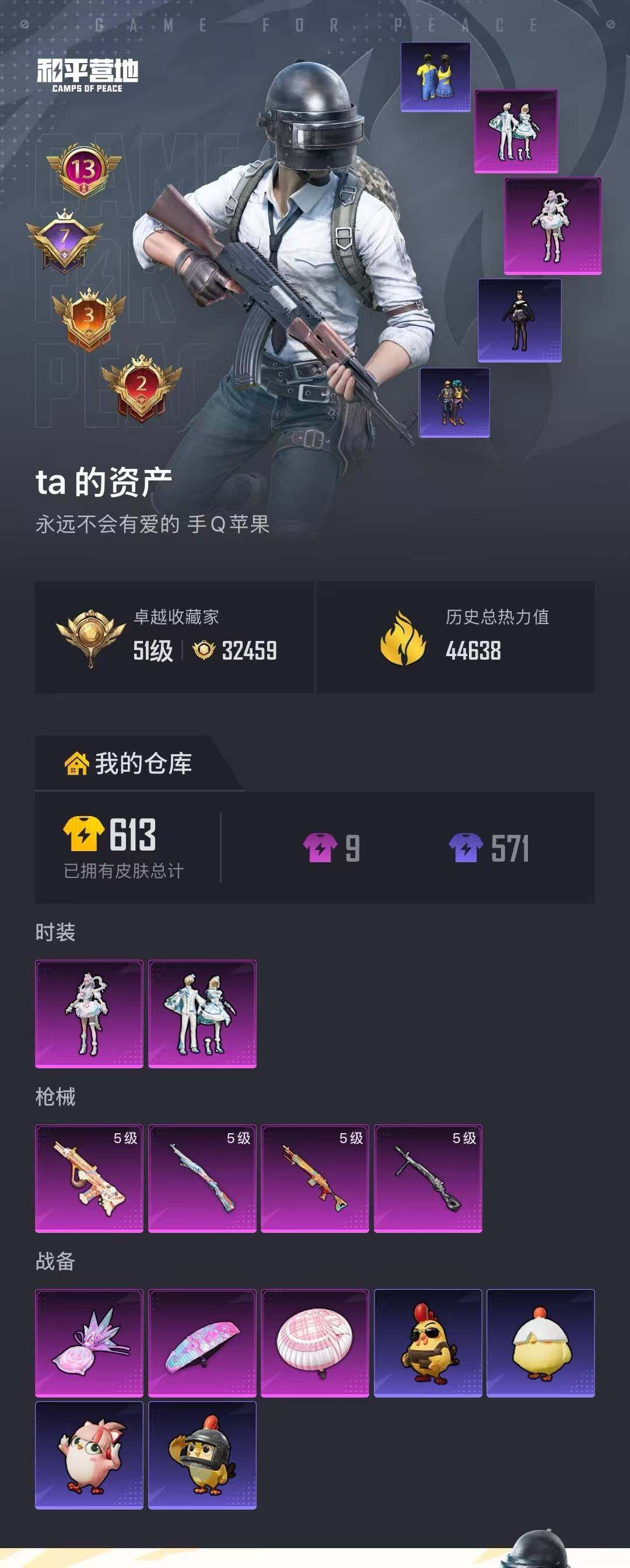 HPEY4165967和平精英账号详情图5