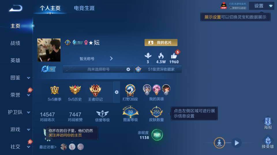 WZQM4298436王者荣耀账号详情图8 WZQM4298436王者荣耀账号详情图8