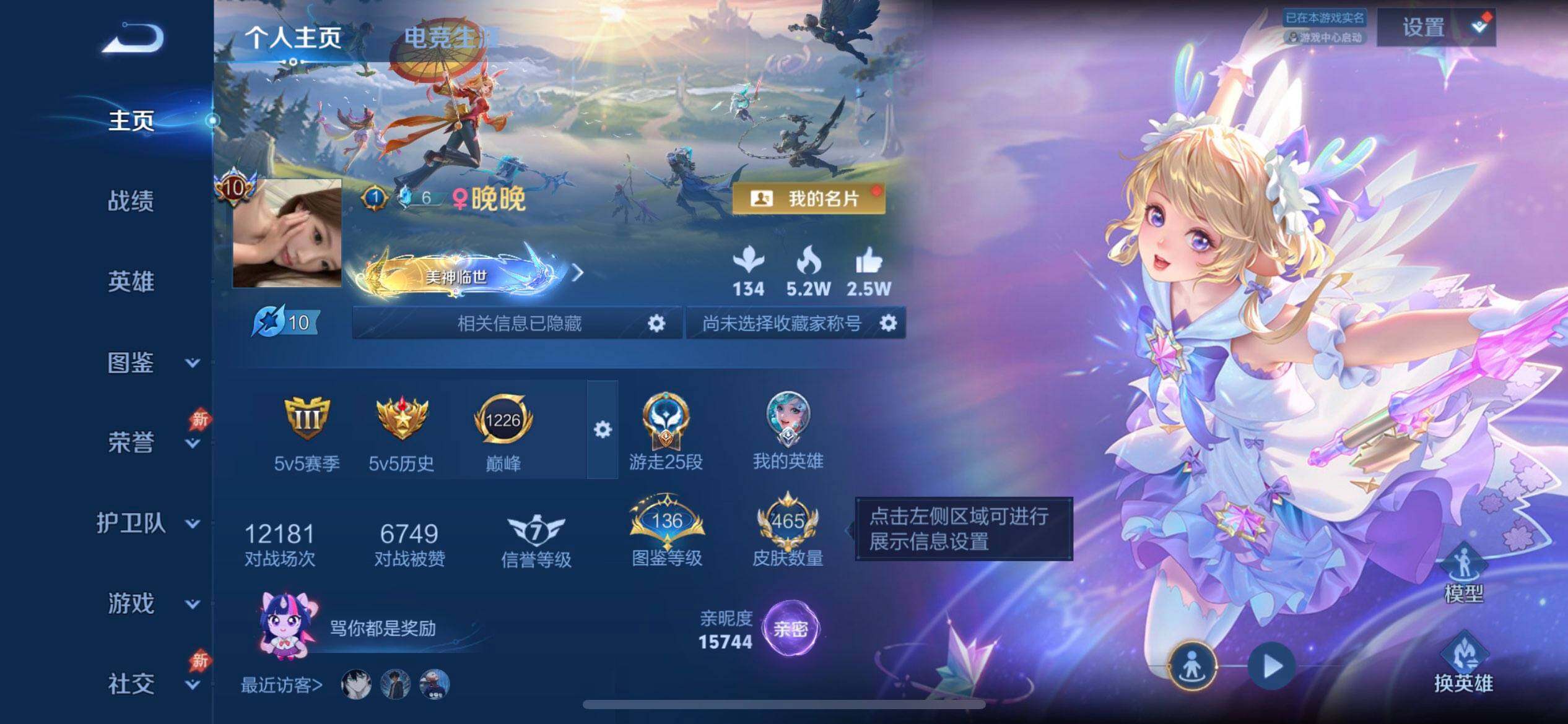 王者荣耀账号苹果QQV10 465皮 极品漂亮女号 （全皮瑶带紫瑶 全皮西施朵莉娅武则天） 准全皮（小乔大乔安琪拉貂蝉）