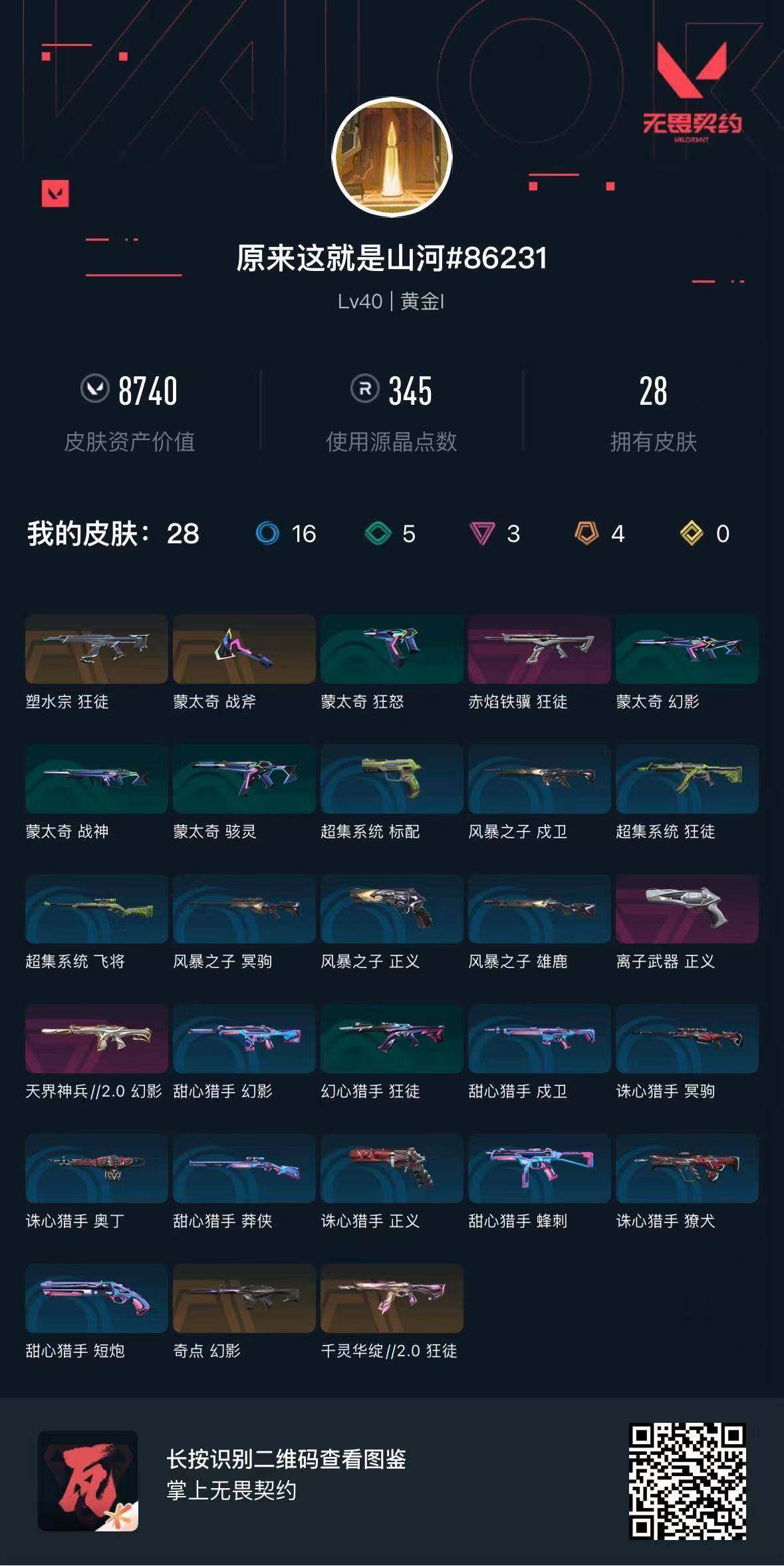 WWQEY429883无畏契约账号详情图3