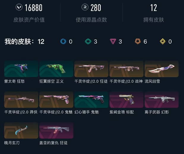 WWQQM429916无畏契约账号详情图4