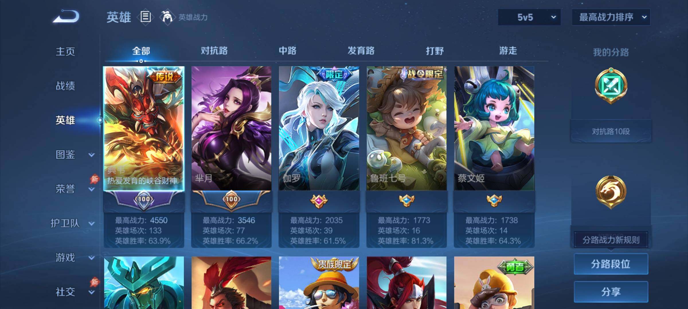 WZCMY4298965王者荣耀账号详情图3