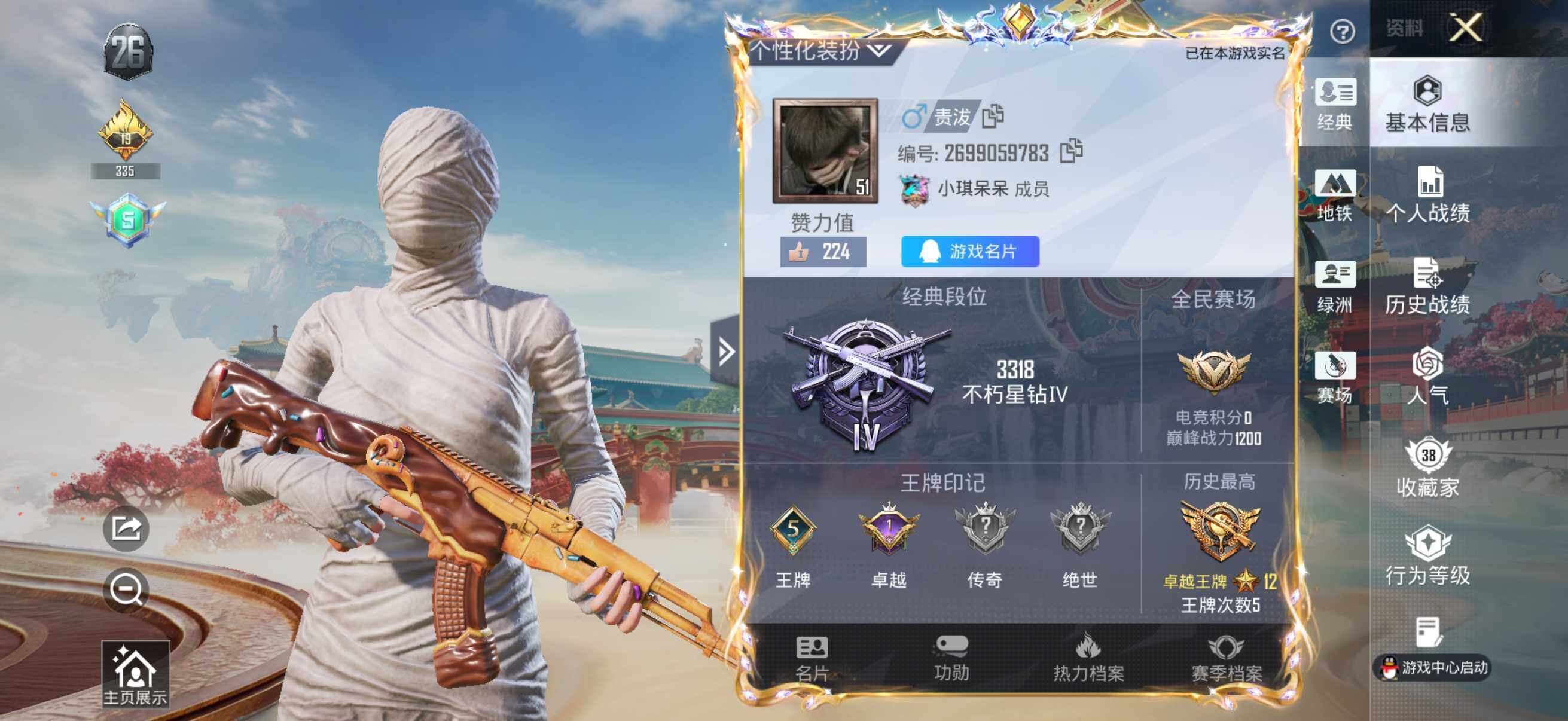 HPLX4169602和平精英账号详情图10