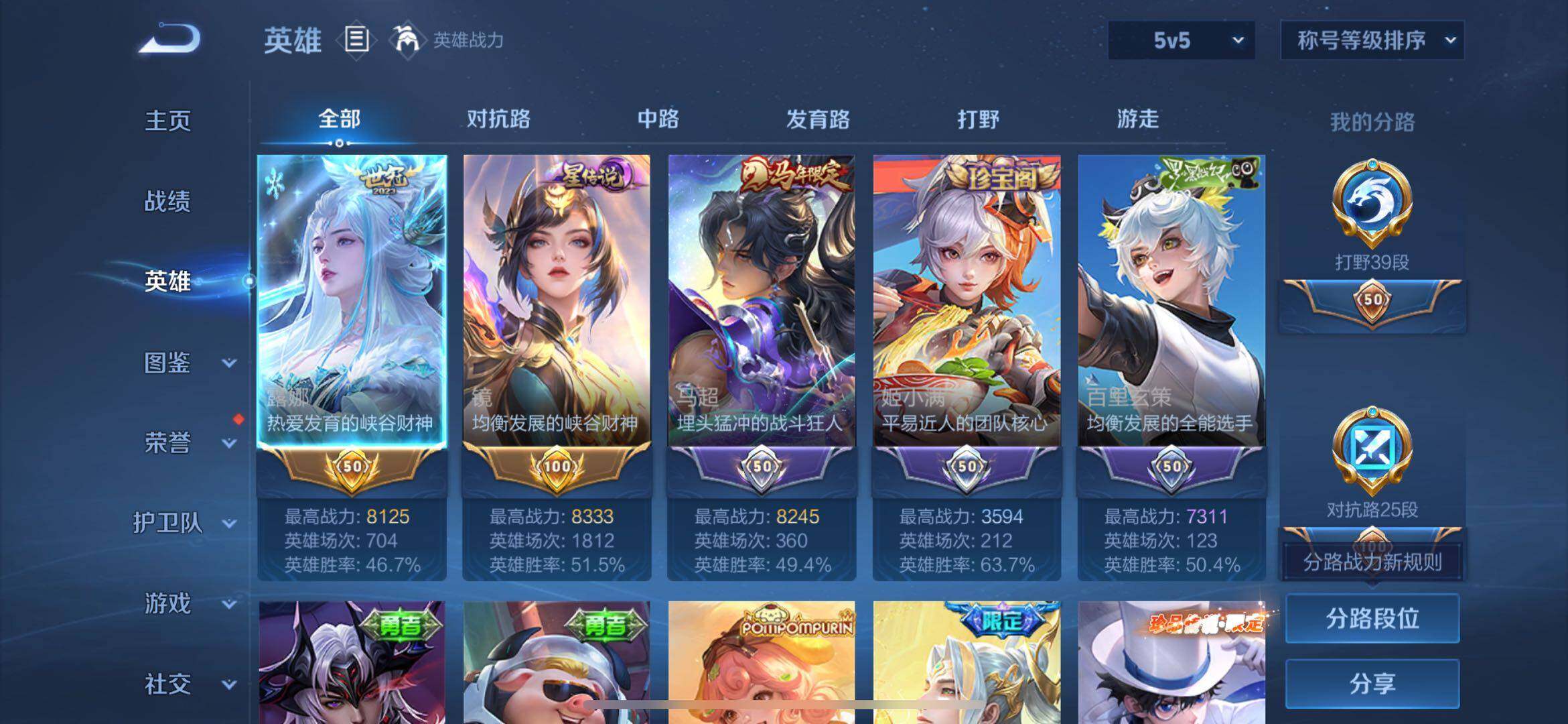 WZQM4305471王者荣耀账号详情图3 WZQM4305471王者荣耀账号详情图3