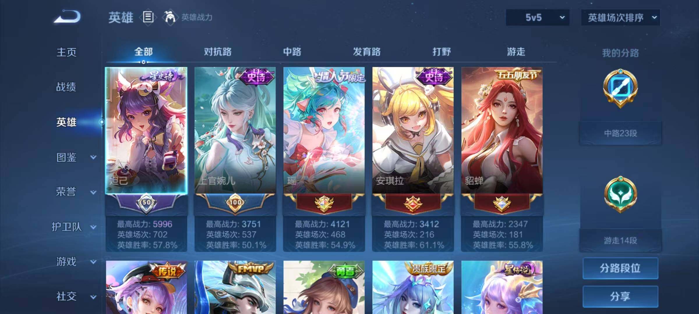 WZLX4298213王者荣耀账号详情图3