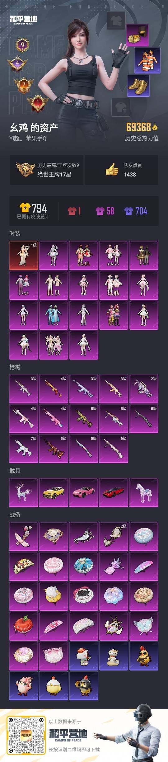 HPLE4167853和平精英账号详情图5 HPLE4167853和平精英账号详情图5