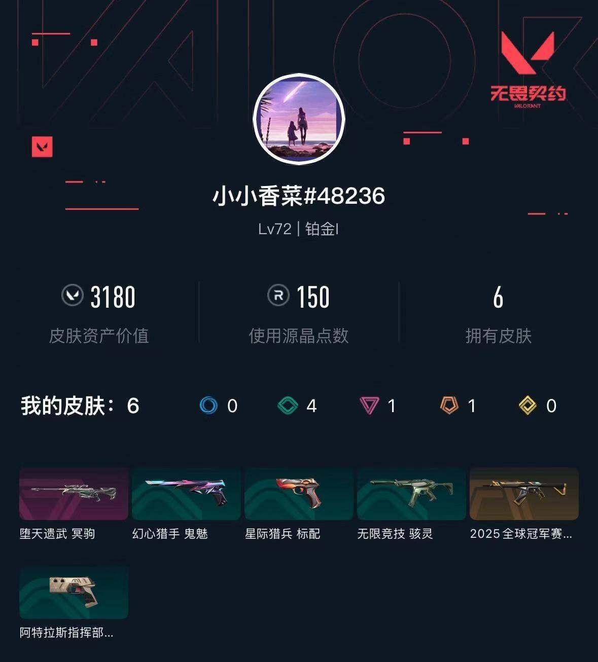 WWQXL430141无畏契约账号详情图3