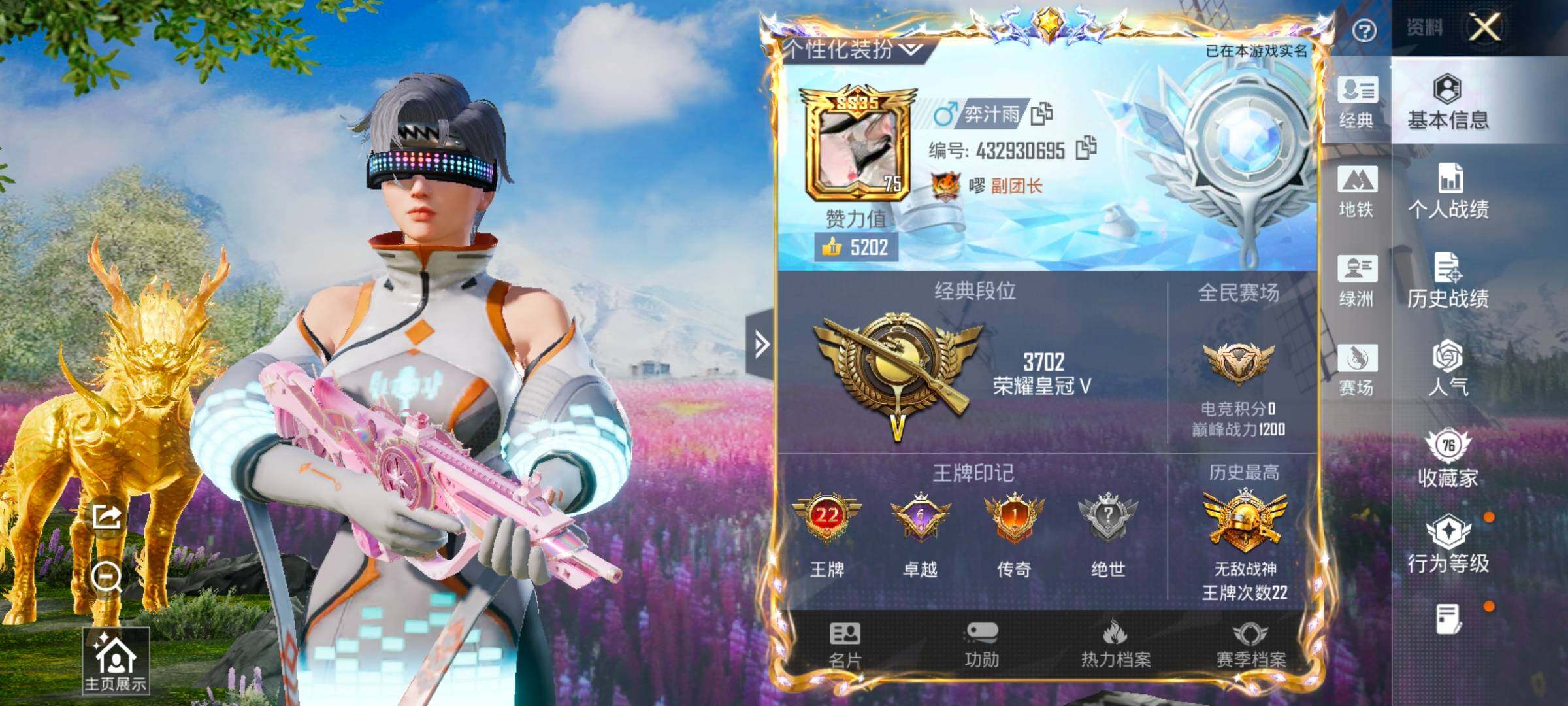 HPLX4172222和平精英账号详情图2 HPLX4172222和平精英账号详情图2