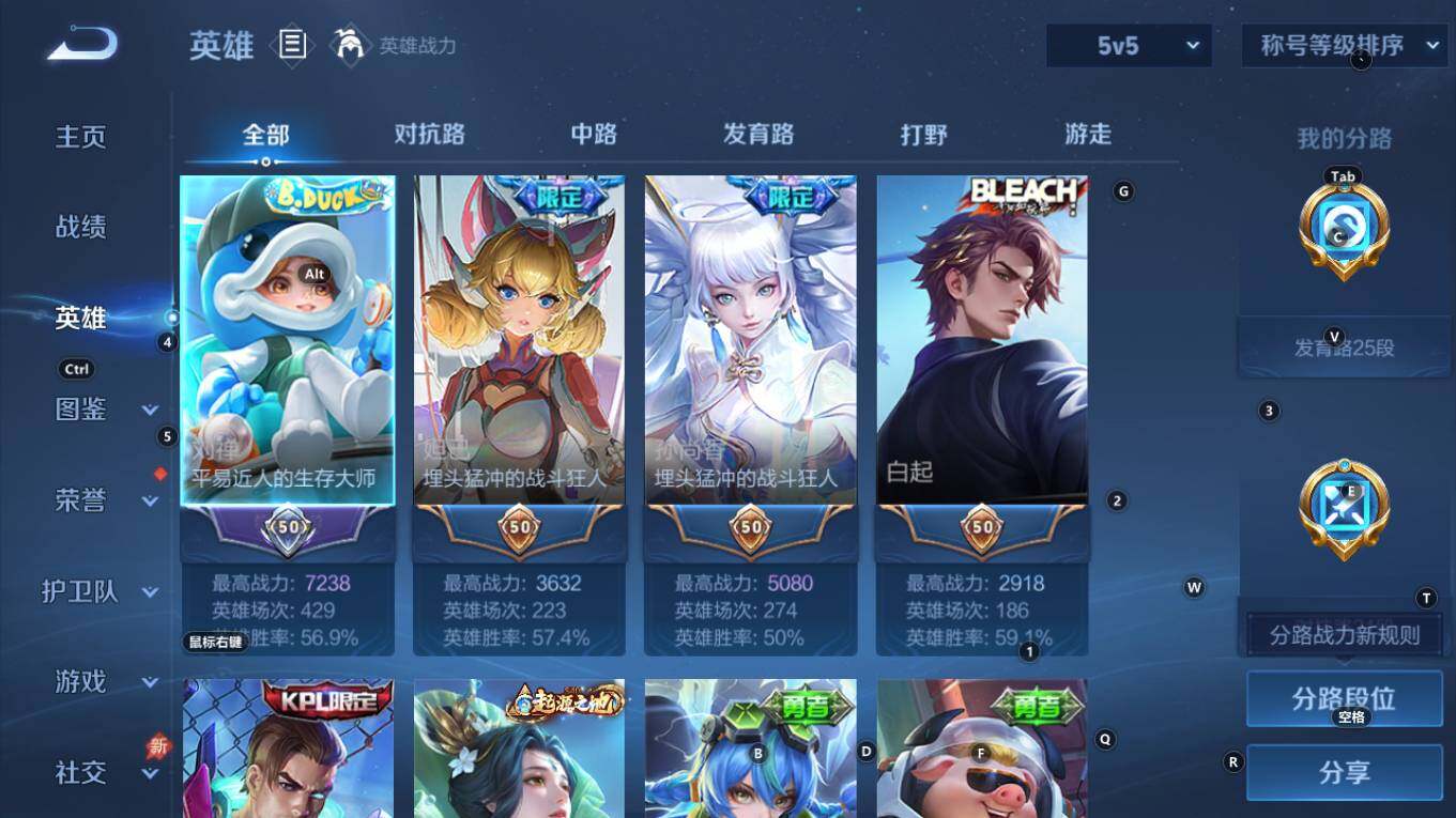 WZQM4298477王者荣耀账号详情图5 WZQM4298477王者荣耀账号详情图5