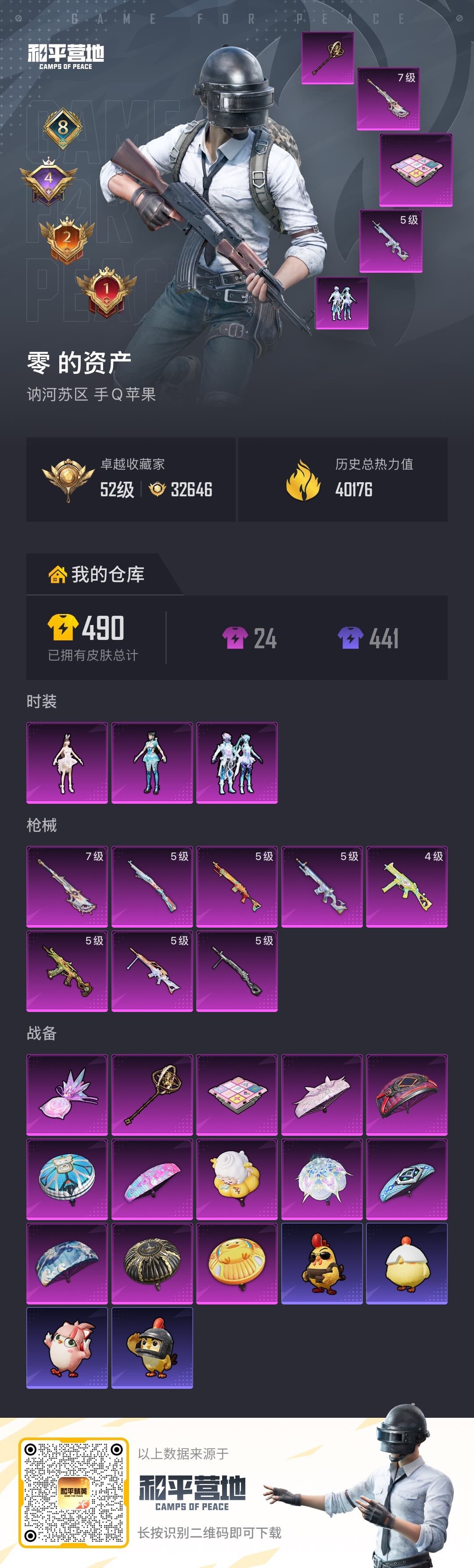 HPQM4175174和平精英账号详情图3 HPQM4175174和平精英账号详情图3