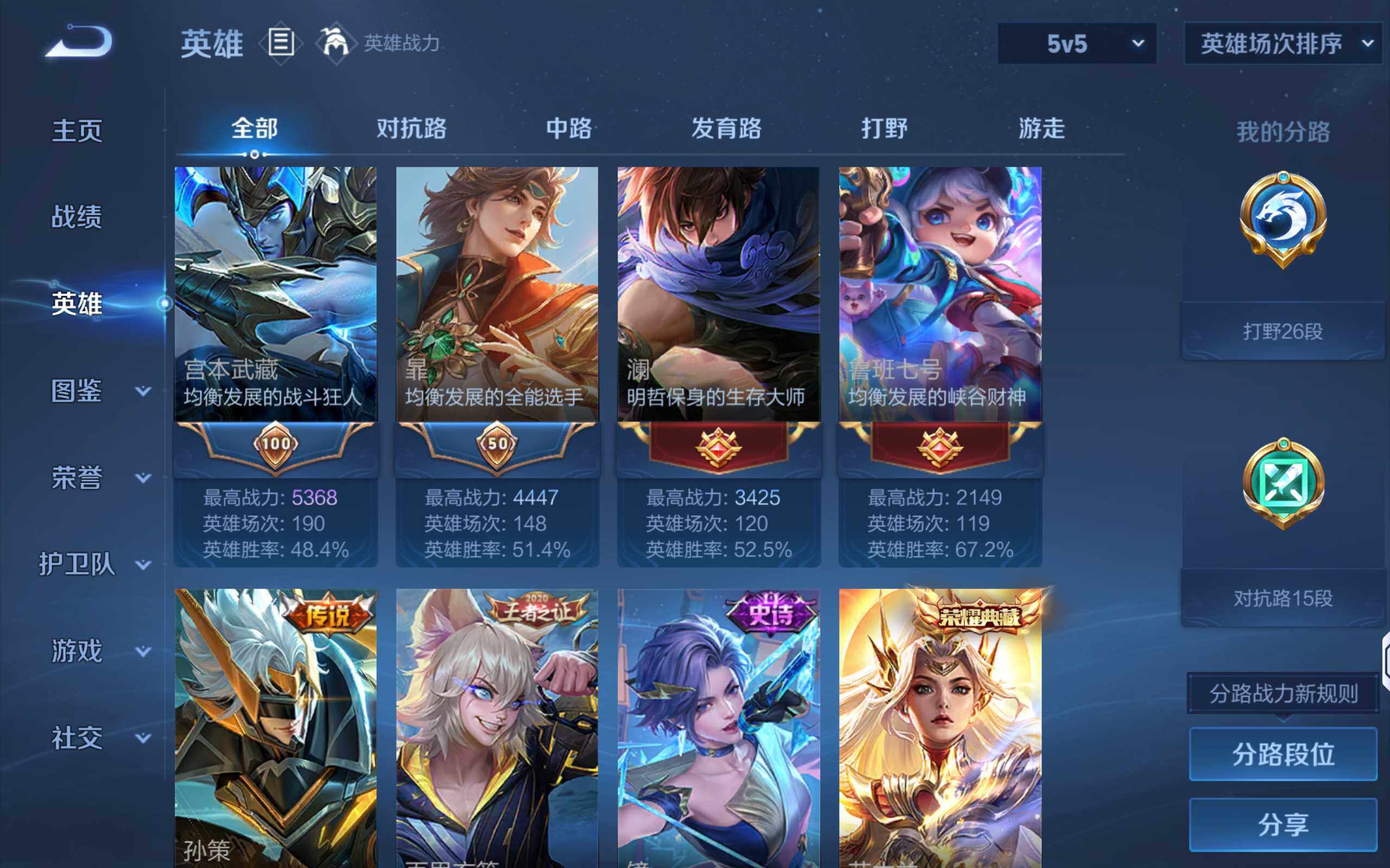 WZQM4297085王者荣耀账号详情图8