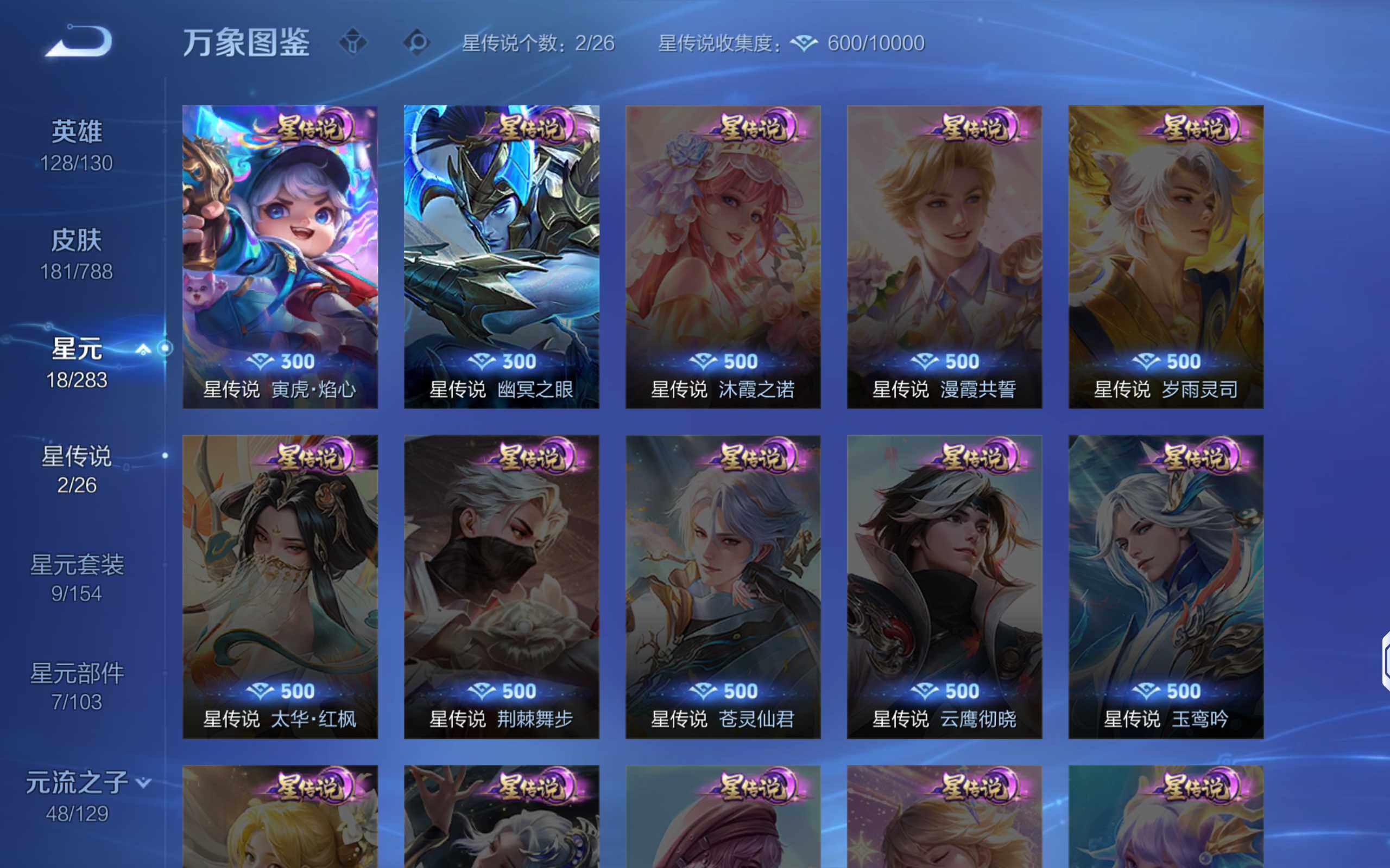 WZQM4297085王者荣耀账号详情图13