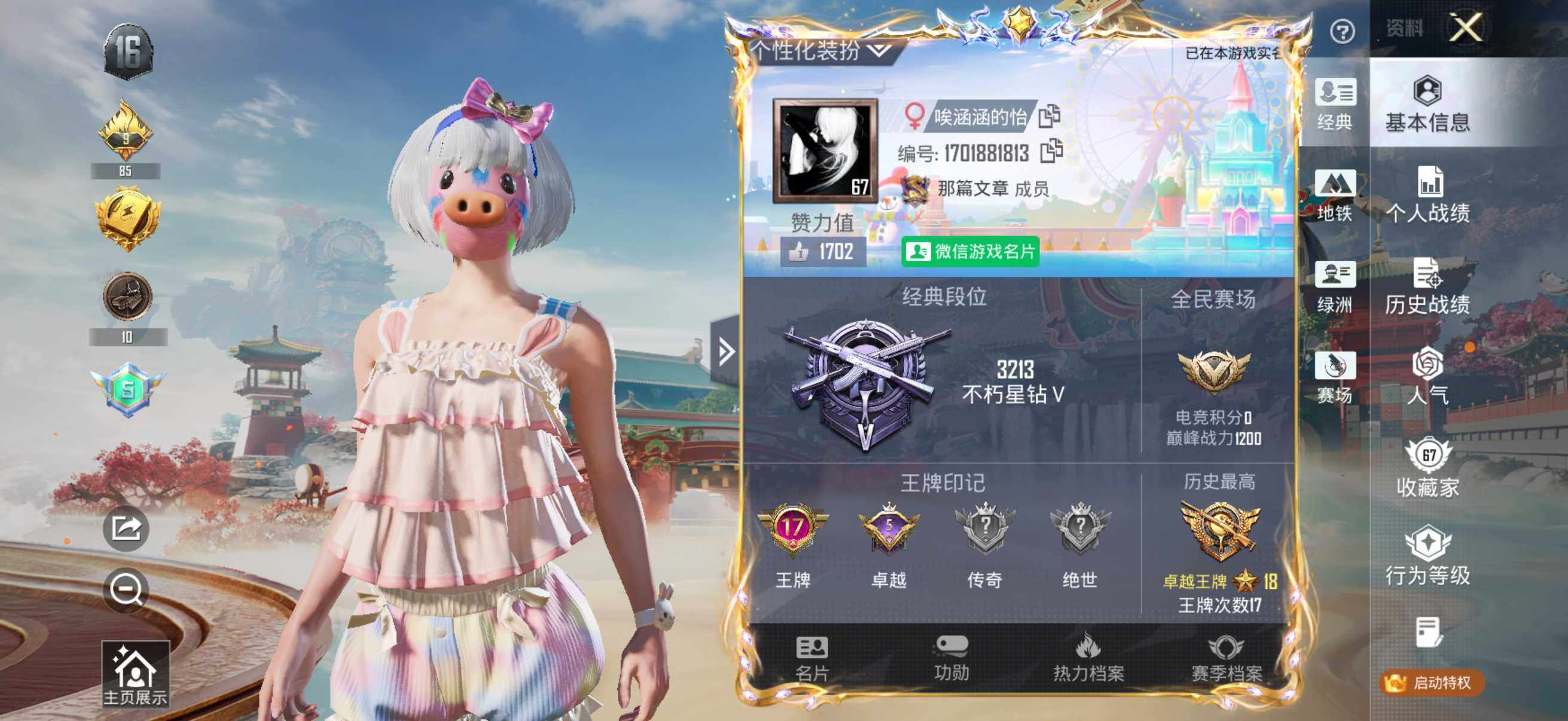 HPLX4170749和平精英账号详情图12