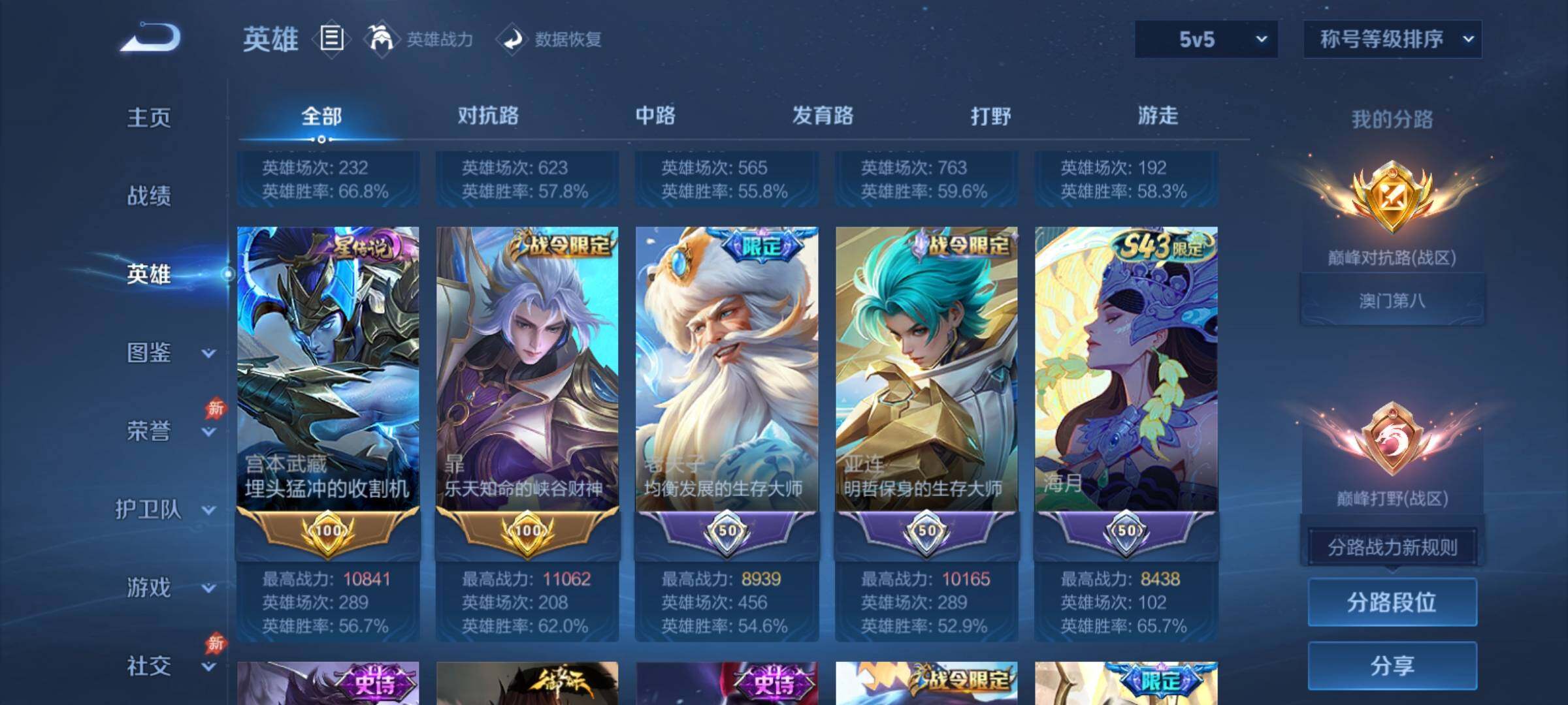 WZCMY4303423王者荣耀账号详情图6 WZCMY4303423王者荣耀账号详情图6