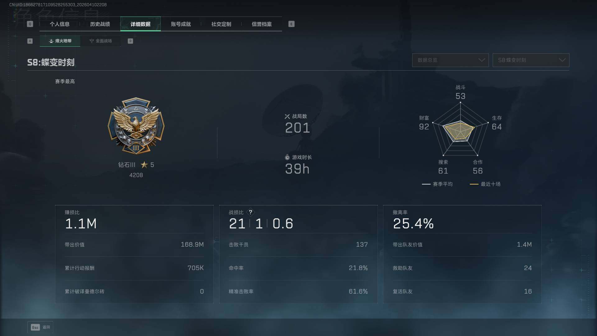 SJZEY499586三角洲行动账号详情图9