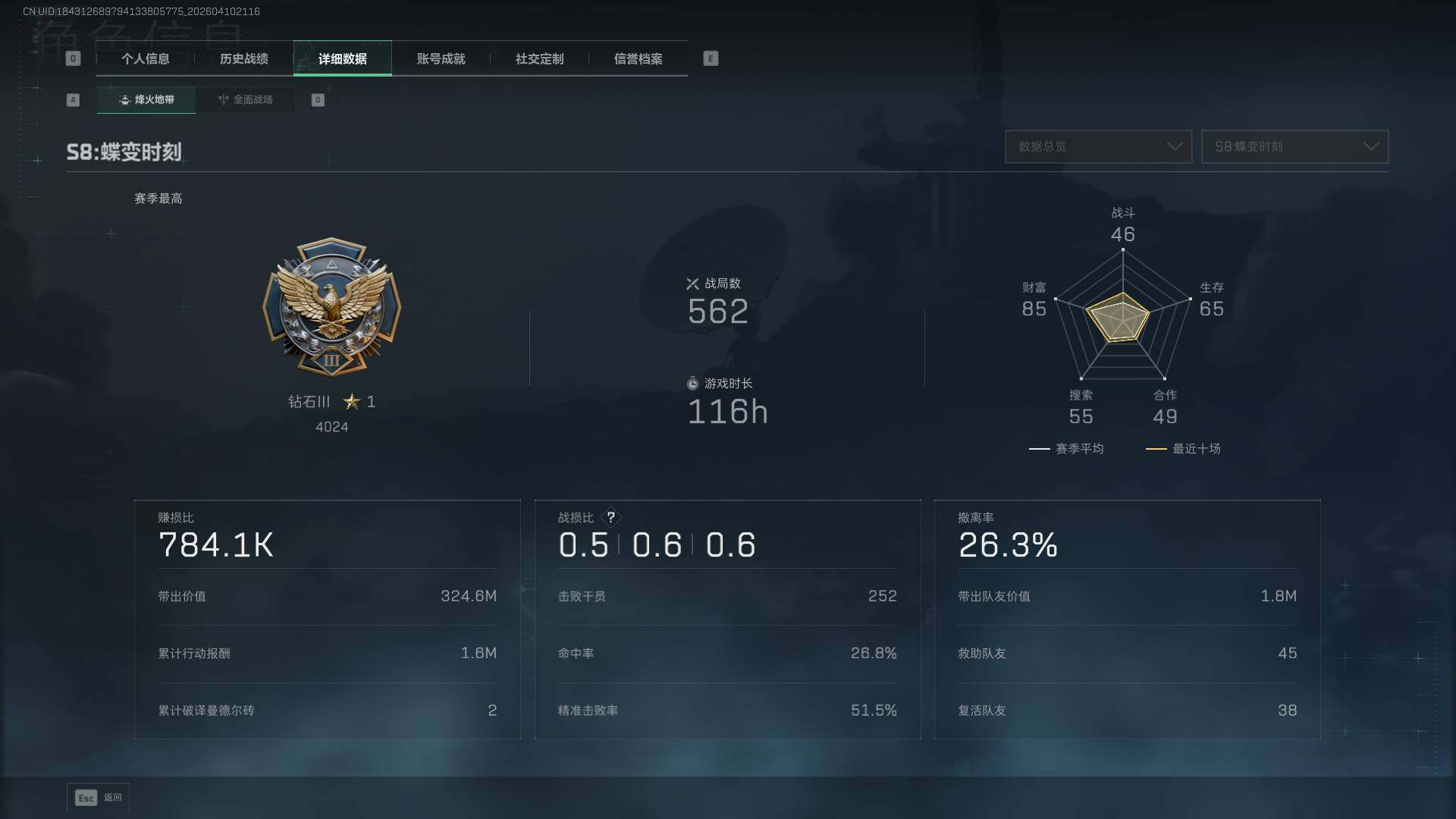 SJZEY499585三角洲行动账号详情图9