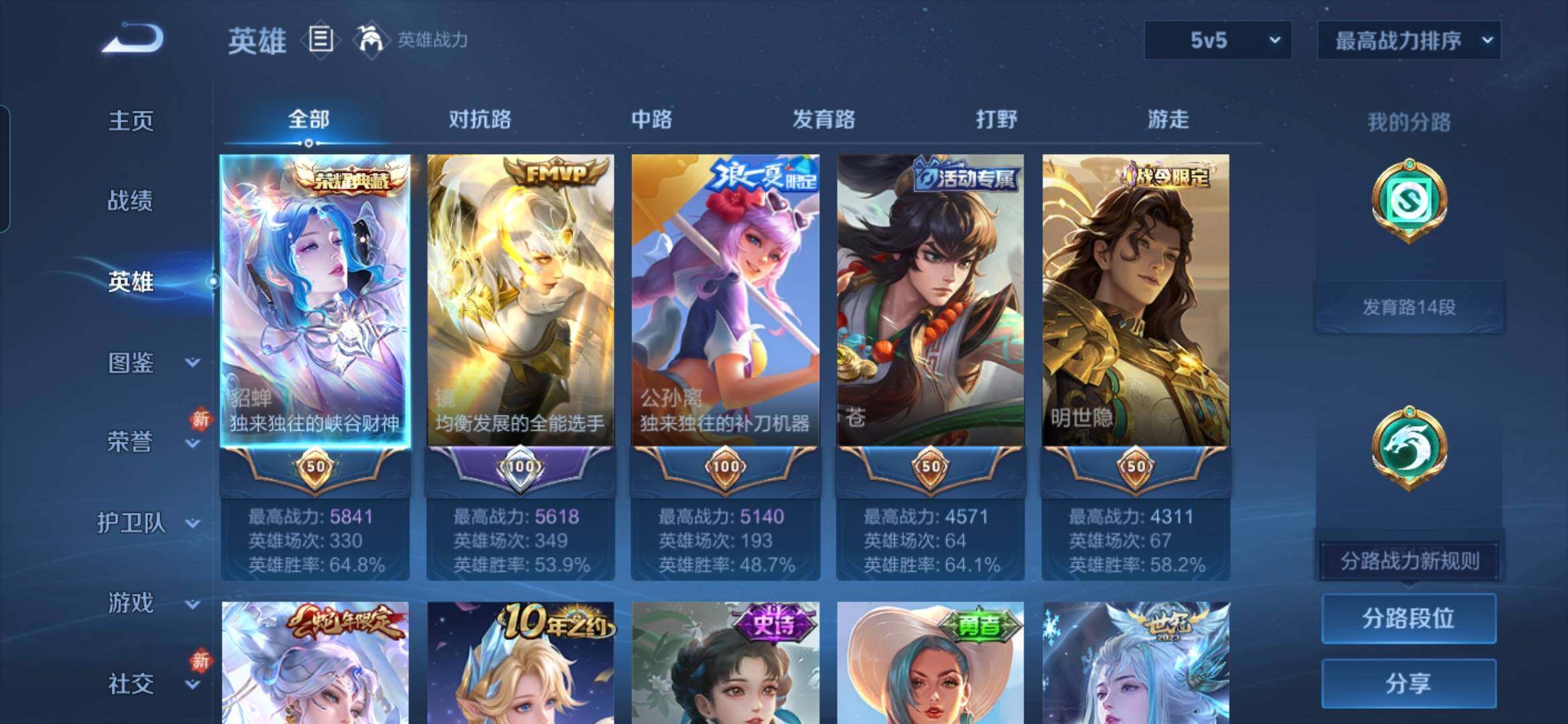 WZDN4298825王者荣耀账号详情图5