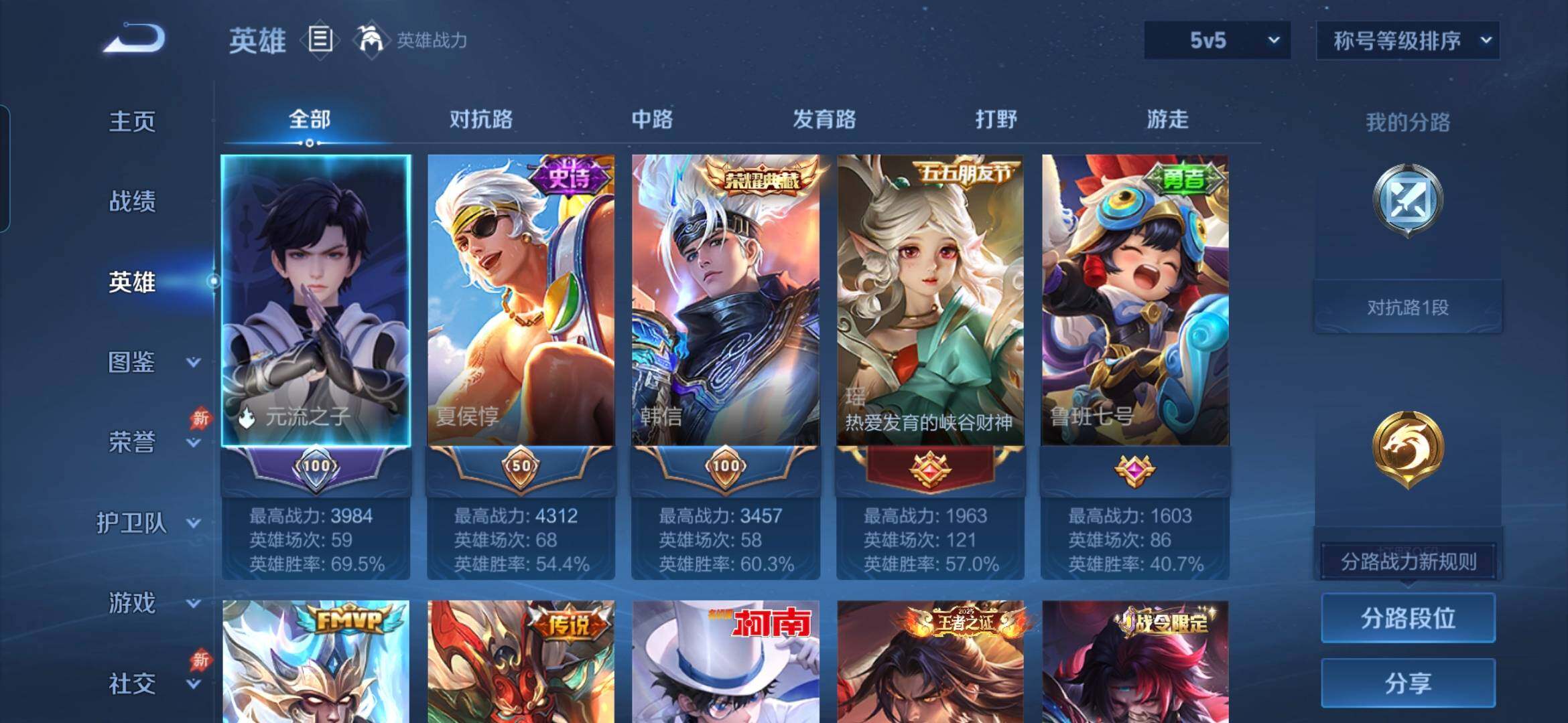 WZQM4300465王者荣耀账号详情图6