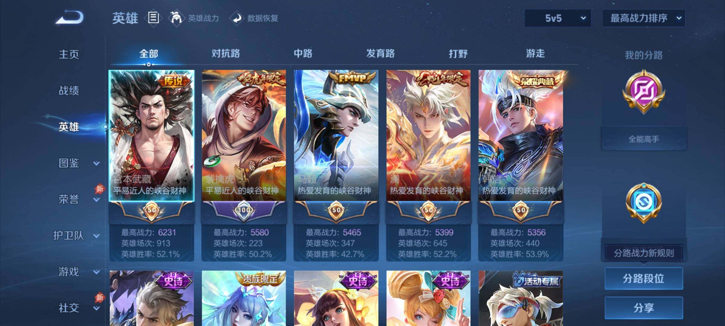 WZCMY4305833王者荣耀账号详情图3