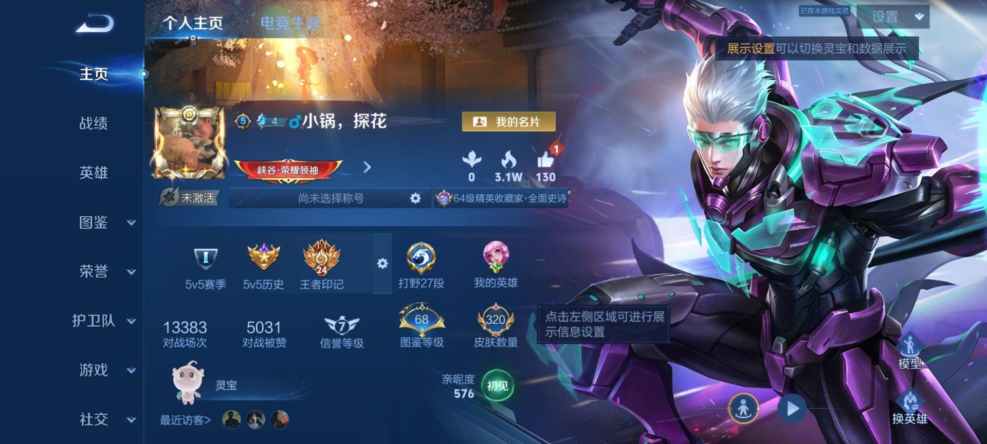 WZQM4300031王者荣耀账号详情图3 WZQM4300031王者荣耀账号详情图3