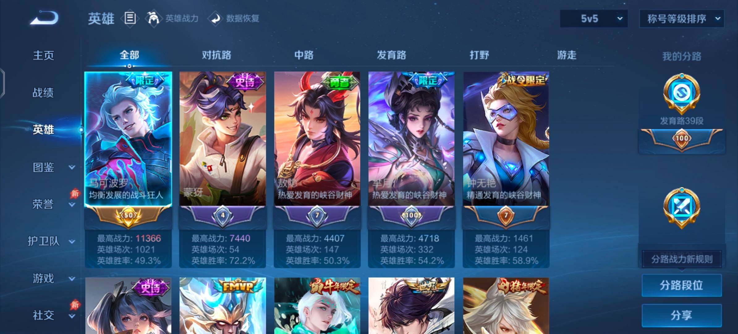 WZLX4308889王者荣耀账号详情图3