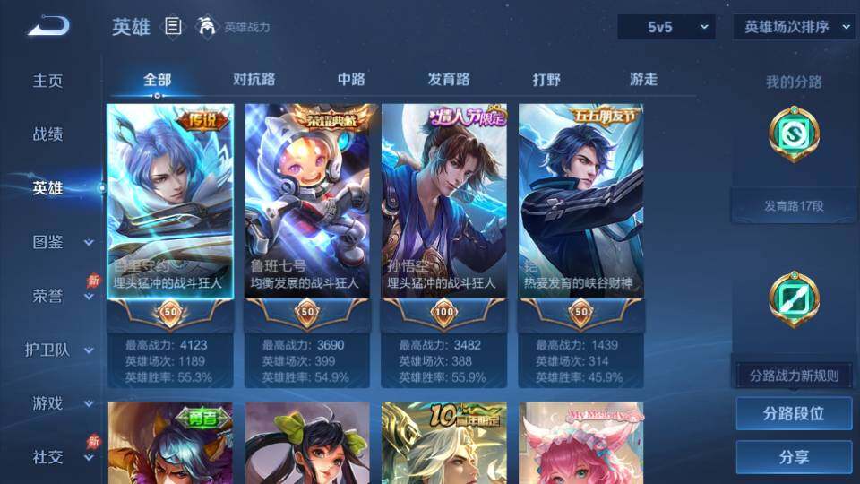 WZQM4310952王者荣耀账号详情图10