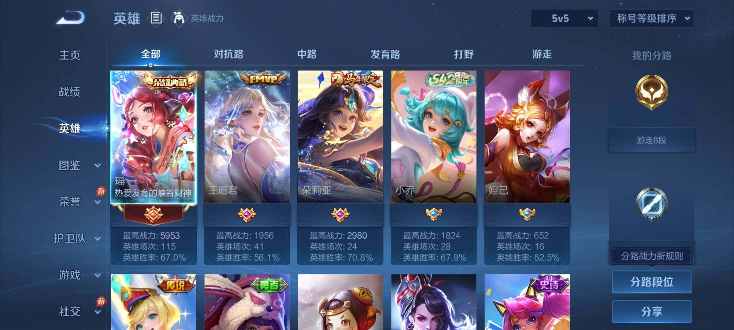 WZLX4312063王者荣耀账号详情图3