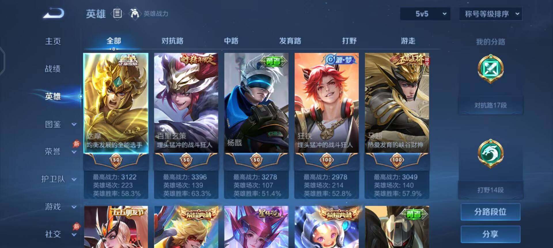 WZLX4311089王者荣耀账号详情图7