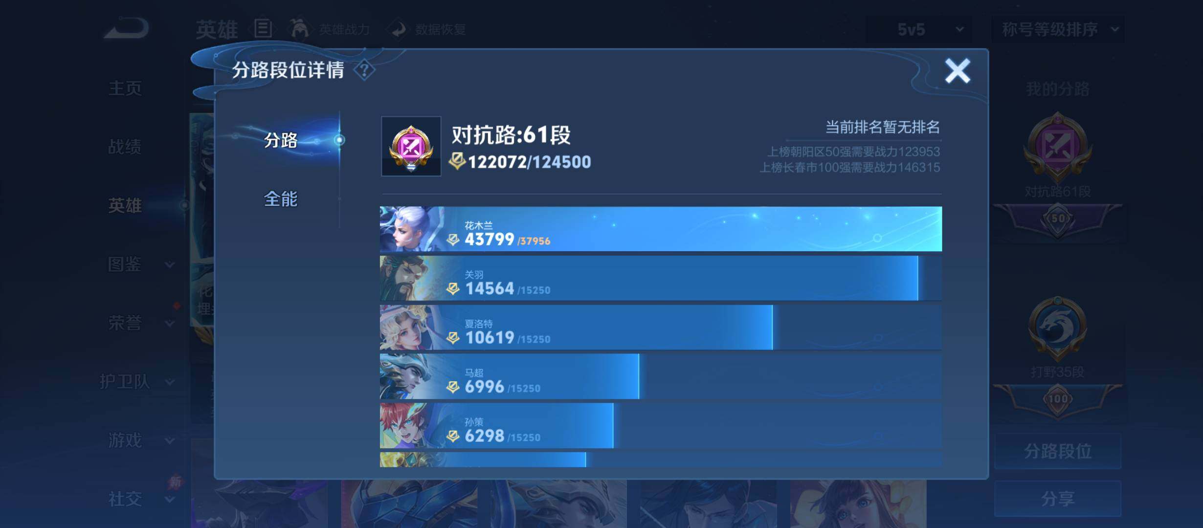 WZQM4307911王者荣耀账号详情图4