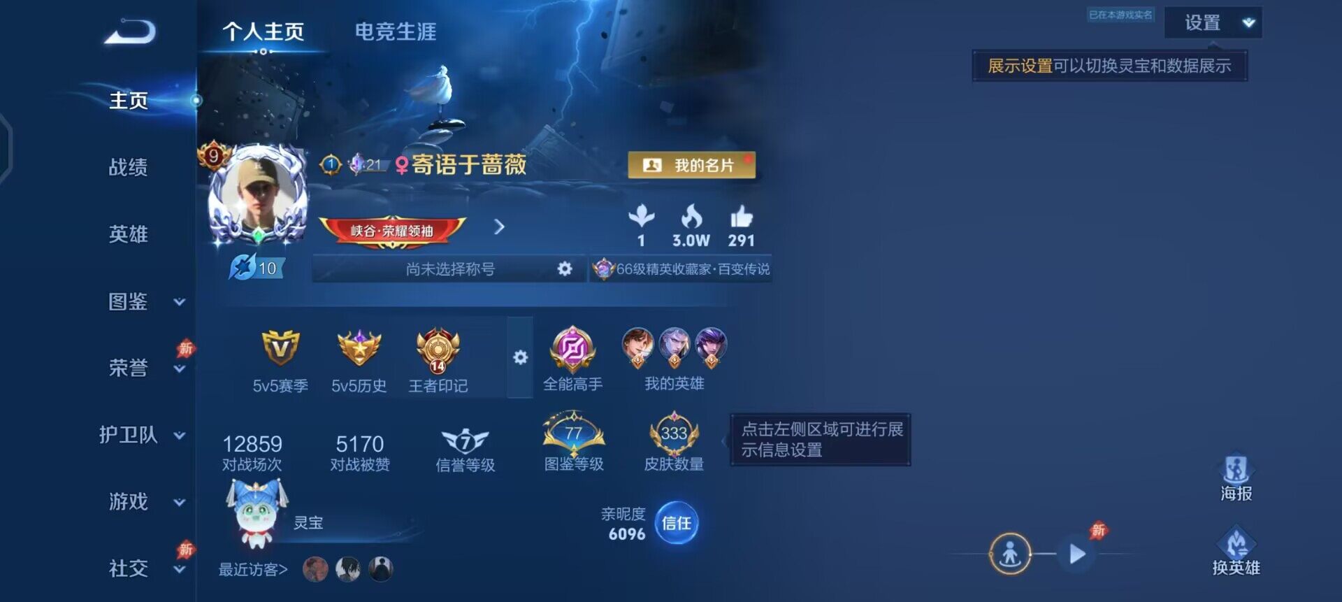 WZLX4311045王者荣耀账号详情图2