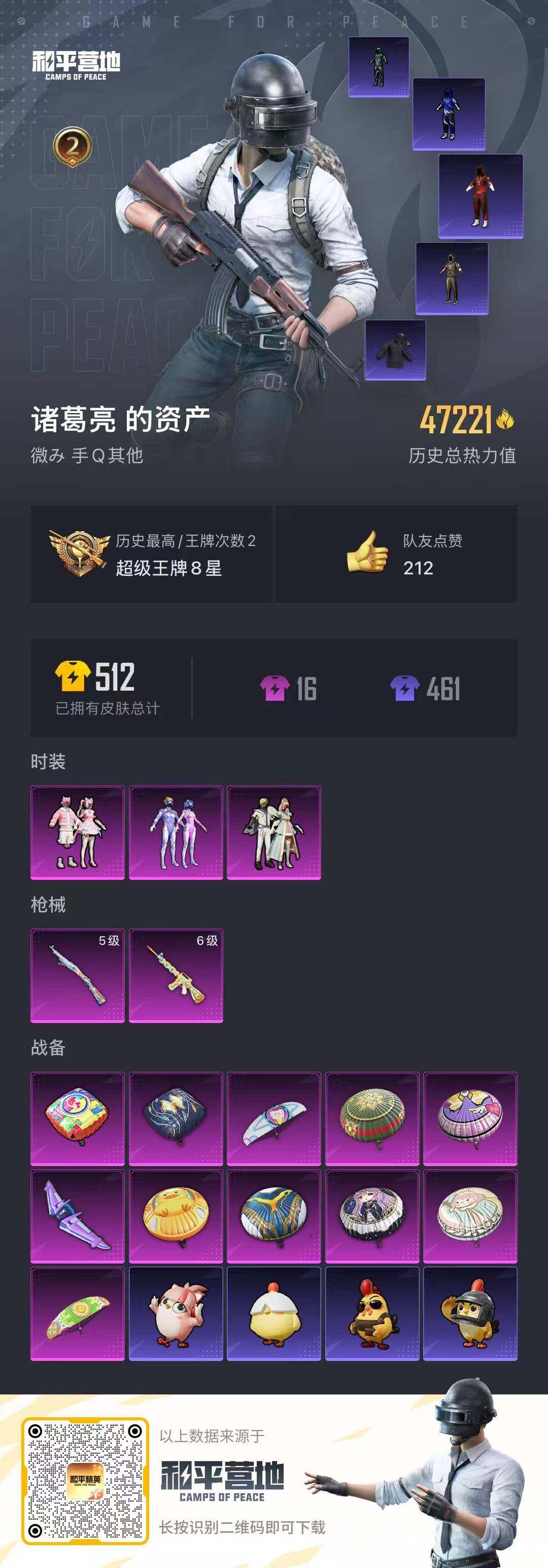 HPQM4176330和平精英账号详情图12