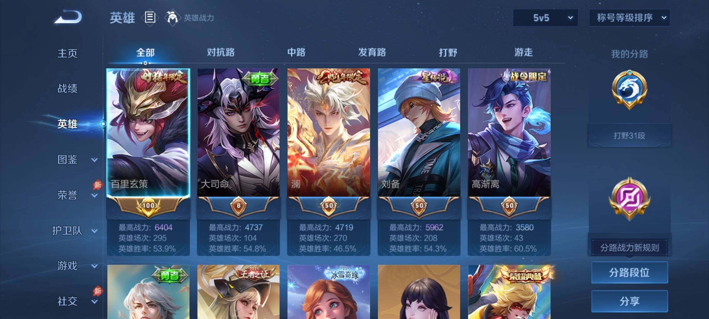 WZCMY4306020王者荣耀账号详情图3