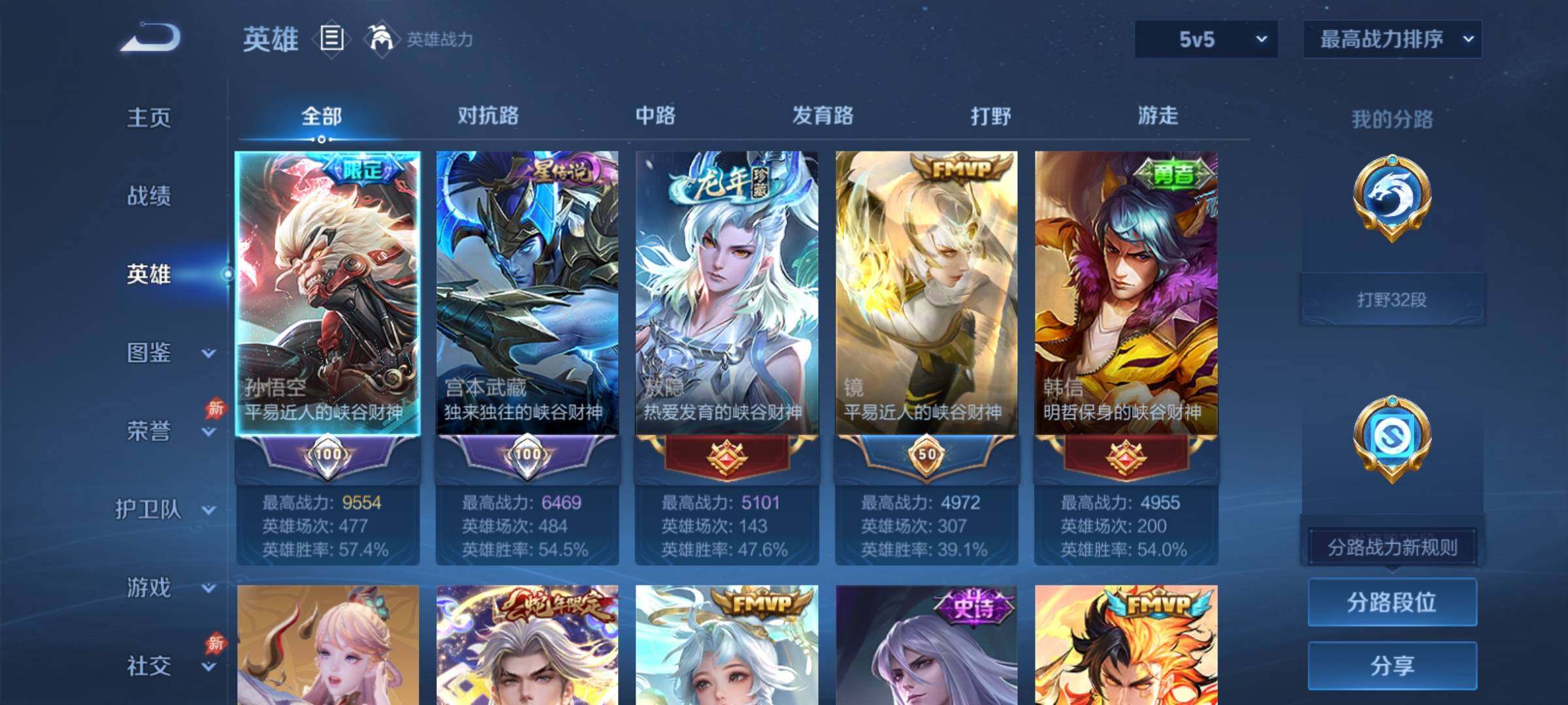 WZCMY4308596王者荣耀账号详情图3